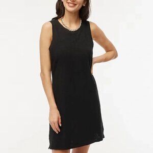J Crew Knit tank dress Black Cotton XL Worn Once